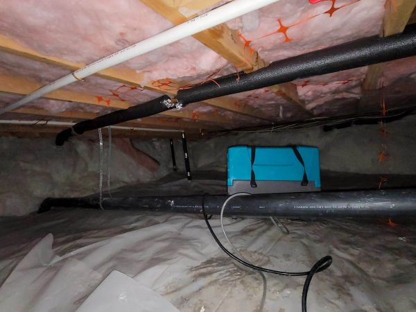 Crawl Space Water Remediation in Saginaw