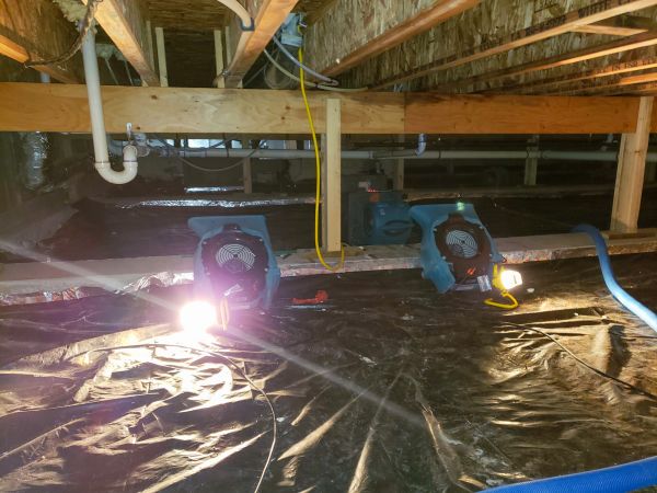 Crawlspace Water Removal in Saginaw